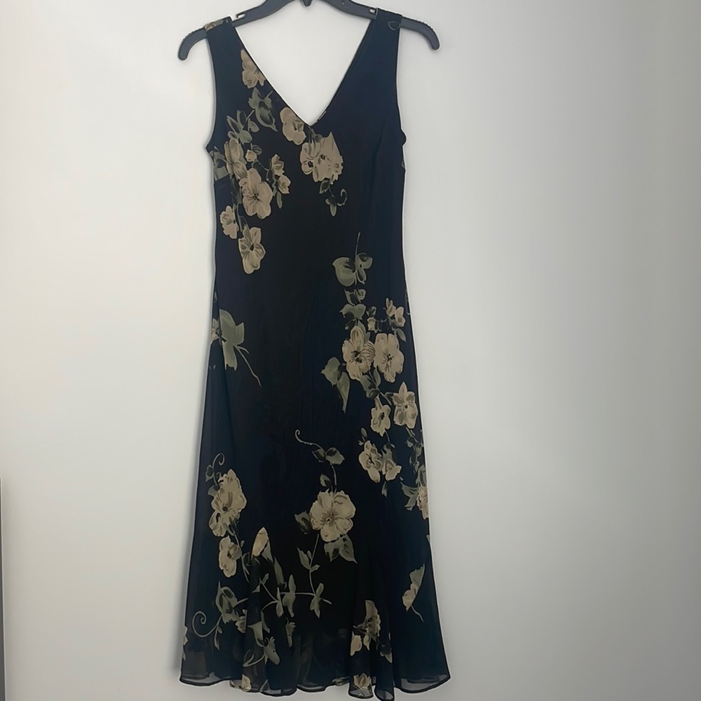 Black Floral Dress